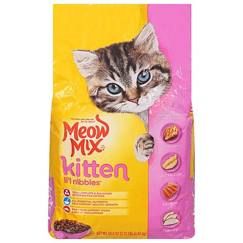 Meow Mix Cat Food, Kitten 50.4 oz | Cat Food | SPK Grocery