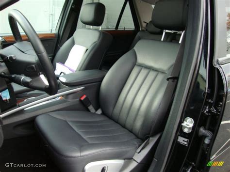 Black Interior 2007 Mercedes-Benz ML 320 CDI 4Matic Photo #39375498 | GTCarLot.com