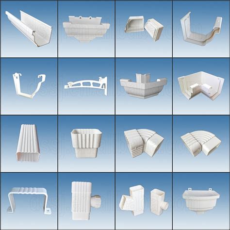 Wholesale Vinyl Downspout/pvc Rain Gutter System For Sale - Buy Pvc Rain Downspout,Gutters And ...