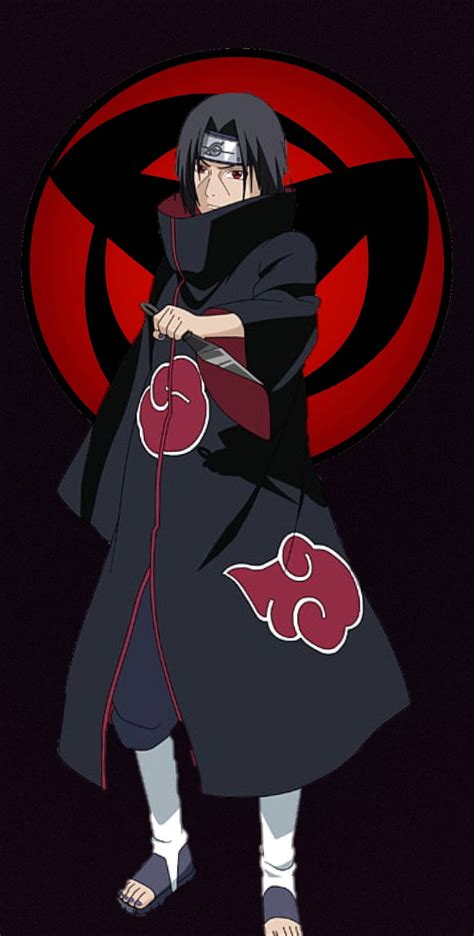 Download Anime Akatsuki Uchiha Itachi PFP Art Wallpaper | Wallpapers.com