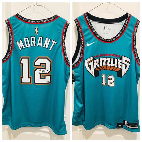 Vancouver Grizzlies Jersey Ja Morant