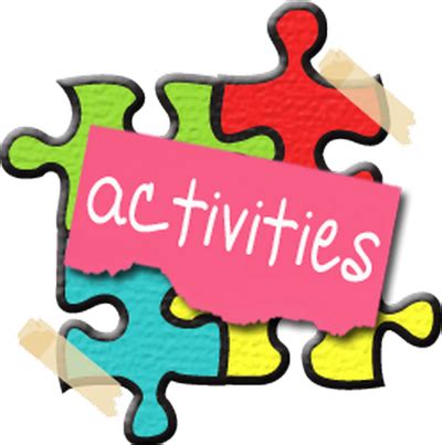 Activities Clipart Daily Routine Activities Daily Routine Transparent Images
