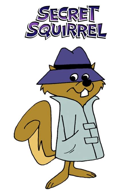 Secret Squirrel | Old cartoon characters, Classic cartoon characters ...