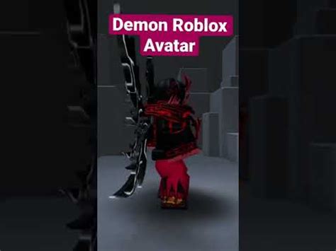 Demon Roblox Avatar - YouTube