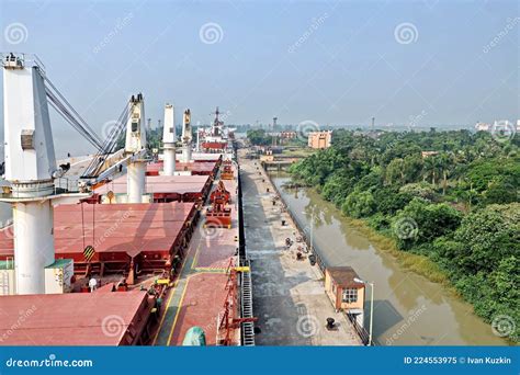 Views of the Port Entrance Lock, Pier and Terminal of the Port of ...