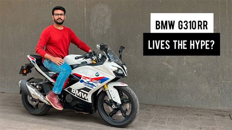 2022 BMW G310RR Detailed Ride Review - Better than TVS Apache RR310? - YouTube