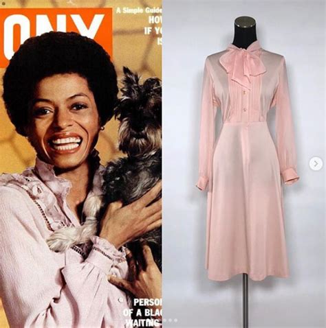 Diana Ross in The Wiz Peplum Dress, Ruffle Blouse, Brown Babies, Tamra ...