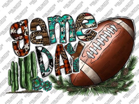 Game Day PNG Sport PNG Football Pngınstant - Etsy