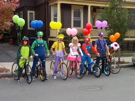 Mario and Gang | 57 Creative Homemade Group Costume Ideas | POPSUGAR Smart Living