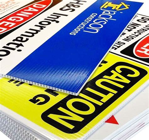 Printed correx sheets | G4U Signs London | order online