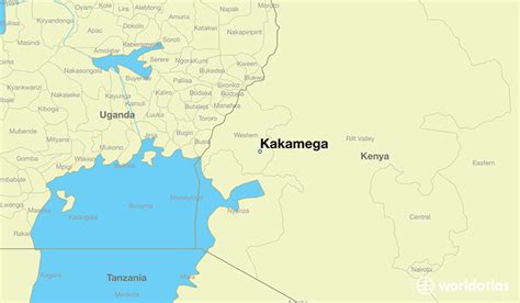 Where is Kakamega, Kenya? / Kakamega, Kakamega Map - WorldAtlas.com