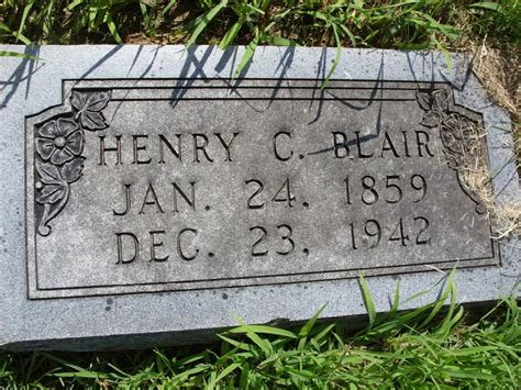 Henry Calvin Blair (1859-1942) - Find a Grave Memorial