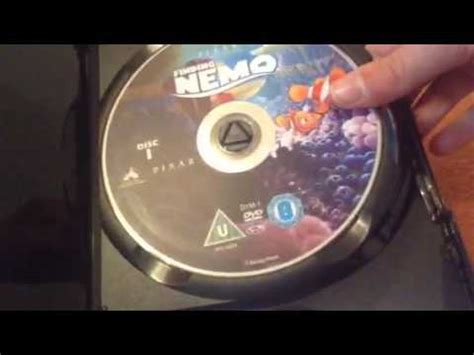 Finding Nemo DVD Unboxing - YouTube