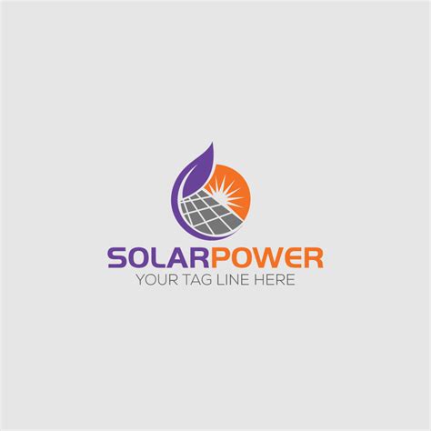 Solar Power Energy Logo Template #307143 - TemplateMonster