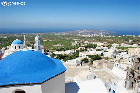 Discover 14 villages on Santorini island | Greeka