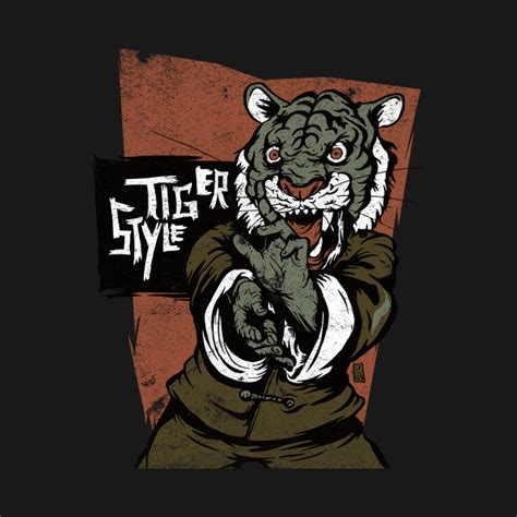 Tiger Style Kung Fu - Kung Fu - T-Shirt | TeePublic