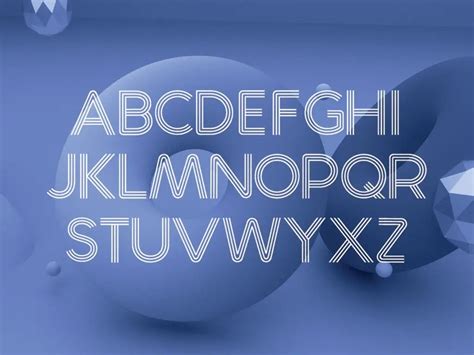 LINES Font Free - Free Fonts