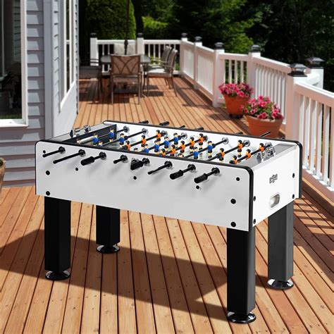 The Outdoor Foosball Table - Hammacher Schlemmer