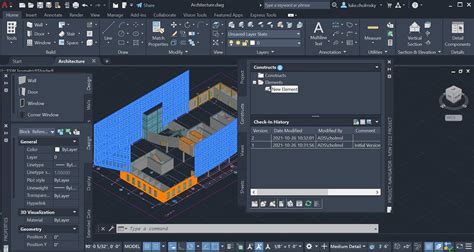 Architecture Toolset in Autodesk AutoCAD | Features