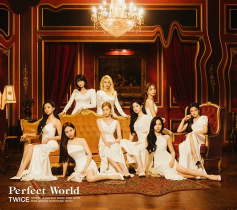 [J-POP] TWICE JAPAN 3rd ALBUM 『Perfect World』 Album Cover, Track List ...