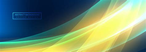 Abstract colorful shiny wave banner vector 381789 Vector Art at Vecteezy