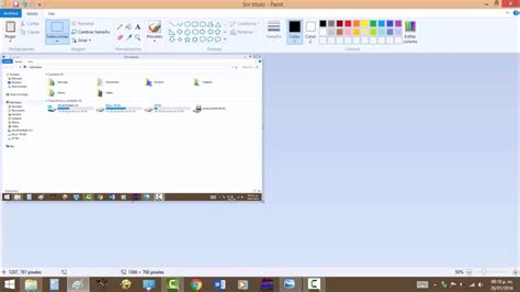 Cómo TOMAR/EDITAR una CAPTURA de PANTALLA con PAINT | How to TAKE/EDIT a SCREENSHOT with PAINT ...