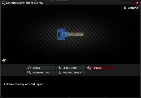 Escape From Tarkov: Best Dorms Keys - Gameinstants