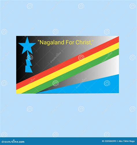 Flag of Nagaland, Naga Flags Stock Illustration - Illustration of naga, diagram: 220584399