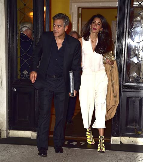 George Clooney and Amal Alamuddin in NYC | Pictures | POPSUGAR Celebrity