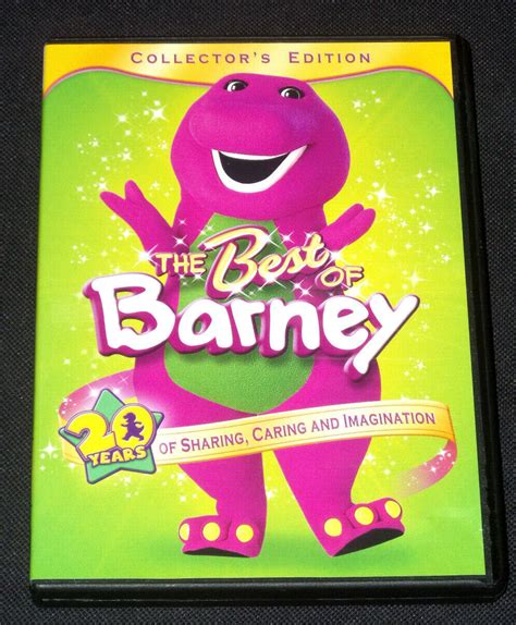 Barney - Best of (DVD) PBS Kids TV Show Childrens Sharing Caring Purple ...