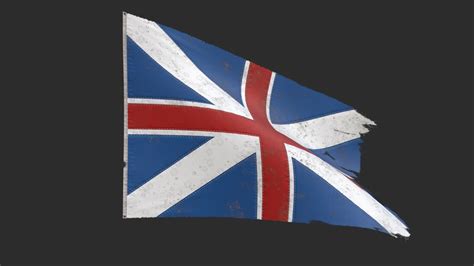 ArtStation - British Union Flag 1606-1801 | Game Assets