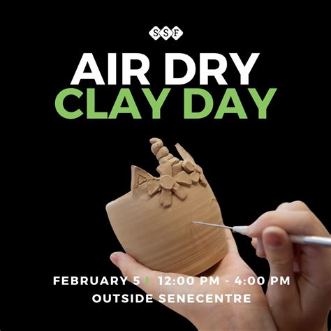 Air Dry Clay Day - Newnham | Seneca Student Federation