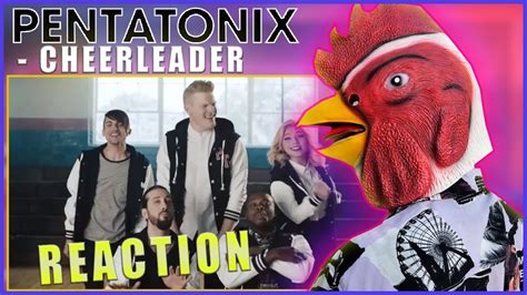 Pentatonix - Cheerleader (OMI Cover) | ROOSTER REACTS - YouTube