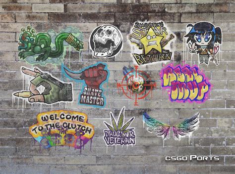 CS:GO Graffiti (Batch 3) [Counter-Strike 1.6] [Sprays]