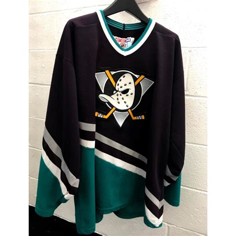 Vintage quality. Mighty ducks hockey jersey. XL... - Depop