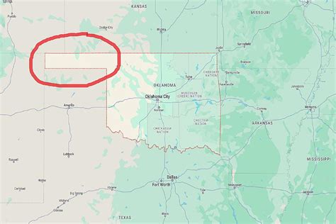 The History And Curiosity Of Oklahoma's Panhandle: Why Not Texas?