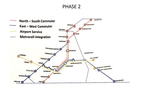 These are the new routes planned for the next phase of the Gautrain – BusinessTech