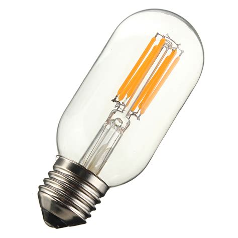 Dimmable E27 E26 T45 6W COB Incandescent Warm White Edsion Restro Light Lamp Bulb AC110V AC220V ...