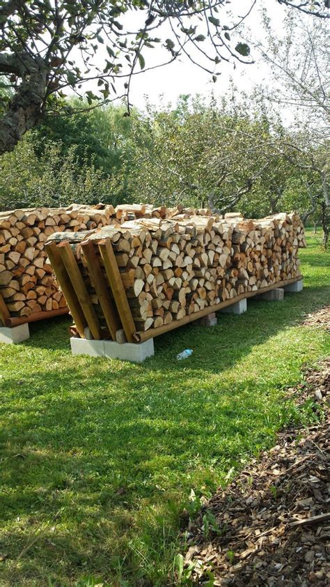 Best Firewood Storage Ideas In 2020 | Shed landscaping, Fire pit ...