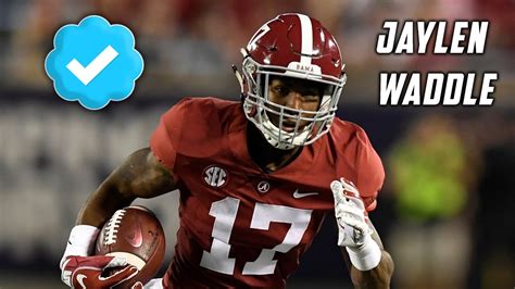 Jaylen Waddle Freshman Highlights 🔥 Alabama Crimson Tide Wide Receiver - YouTube