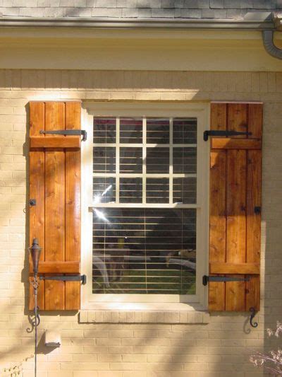 diy farmhouse window shutters - Dorine Cloud