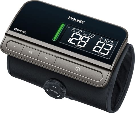 Beurer Bluetooth One-Piece Blood Pressure Monitor Black BM81 - Best Buy