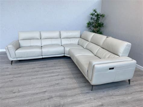 Dfs Grey Leather Sofa Bed | Baci Living Room