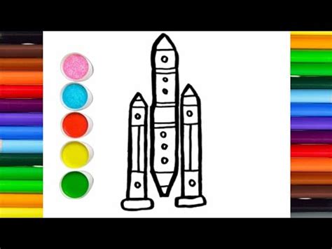 Chandrayaan-3 Drawing, Painting, Coloring for Kids and Toddlers | Easy Drawing Kids | - YouTube