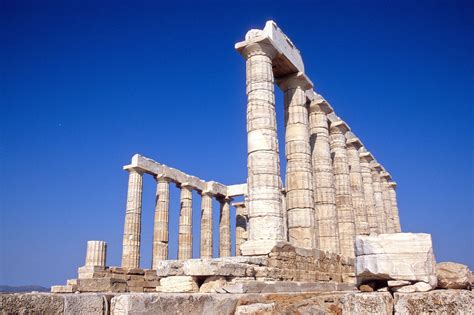 A Brief History Of The Temple Of Poseidon, Sounion