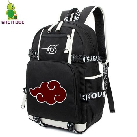 Naruto Akatsuki Backpack Bag SCHOOL [Free Shipping]