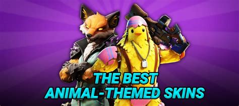 The Best Animal-Themed Skins In Fortnite