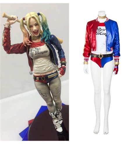 Buy Harley Quinn Cosplay Costume, Harley Quinn Halloween Costume ...