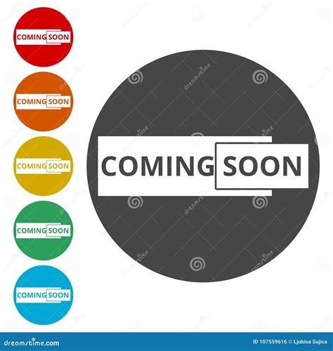 Coming Soon Sign - Illustration Stock Vector - Illustration of paper ...