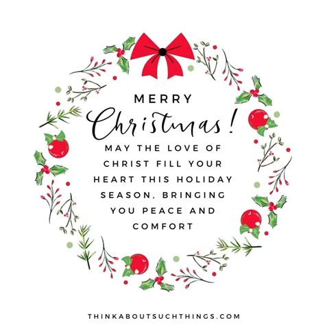 45 Inspirational Religious Christmas Card Messages For Your Holiday Greetings | Think About Such ...